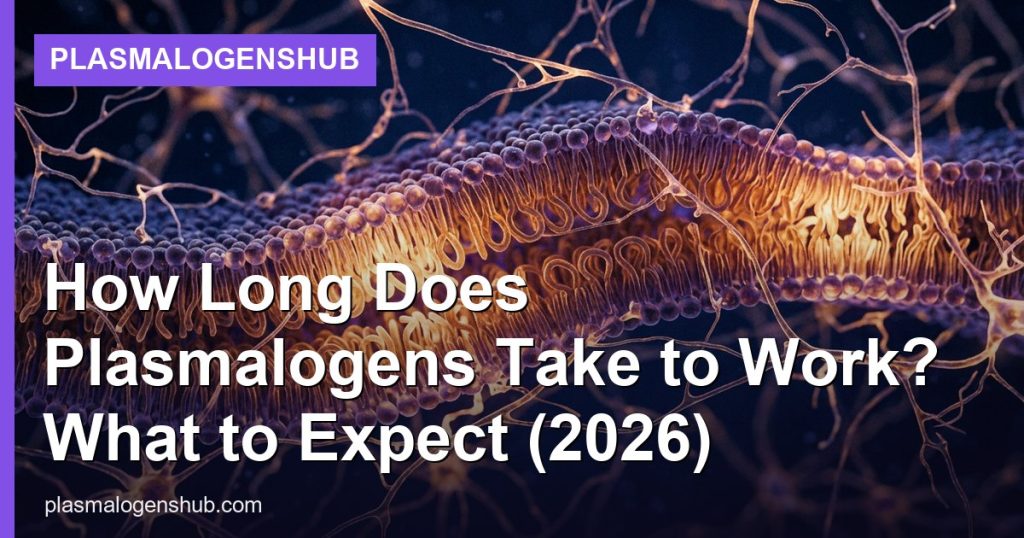 How Long Does Plasmalogens Take to Work? What to Expect (2026) - PlasmalogensHub