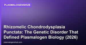 Rhizomelic Chondrodysplasia Punctata: The Genetic Disorder That Defined Plasmalogen Biology (2026)