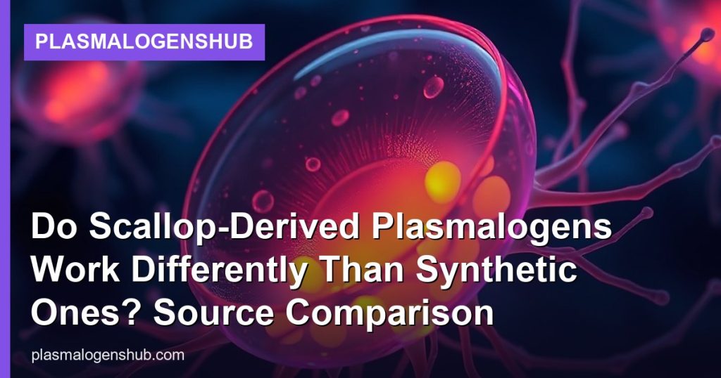 Do Scallop-Derived Plasmalogens Work Differently Than Synthetic Ones? Source Comparison - PlasmalogensHub